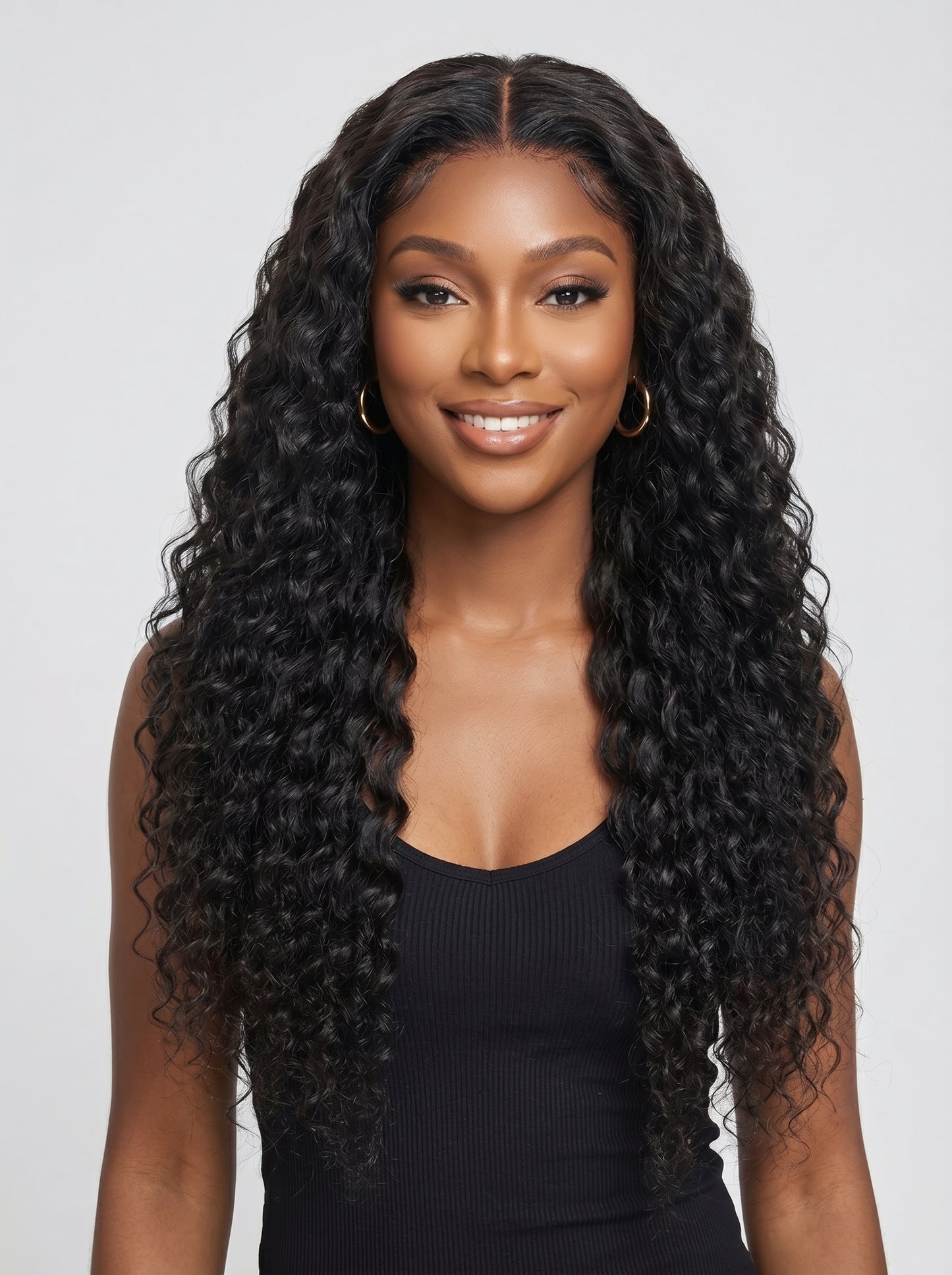 HD 5×5 Lace Closure Wig – Deep Wave