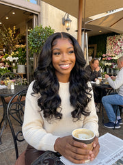 HD 5×5 Lace Closure Wig – Raw Bouncy Curls