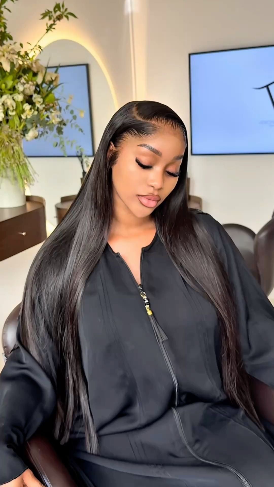 HD 13×4 Lace Frontal Wig – Bone Straight