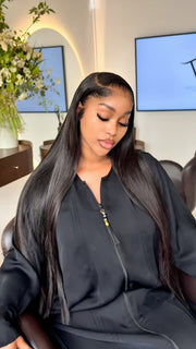 HD 13×4 Lace Frontal Wig – Bone Straight