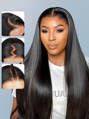 HD 13×4 Lace Frontal Wig – Bone Straight