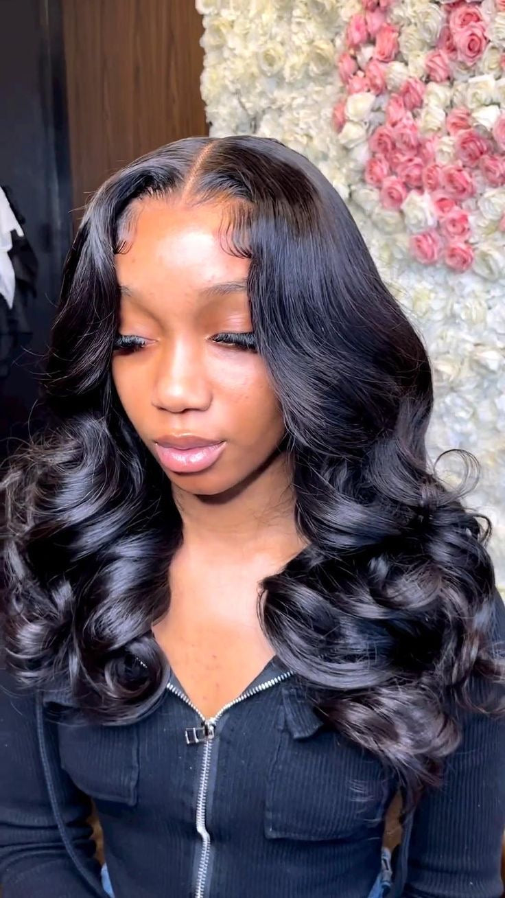 HD 5×5 Lace Closure Wig – Raw Bouncy Curls